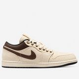 Air Jordan 1 Low Premium 'Pale Ivory Off Noir Baroque Brown'