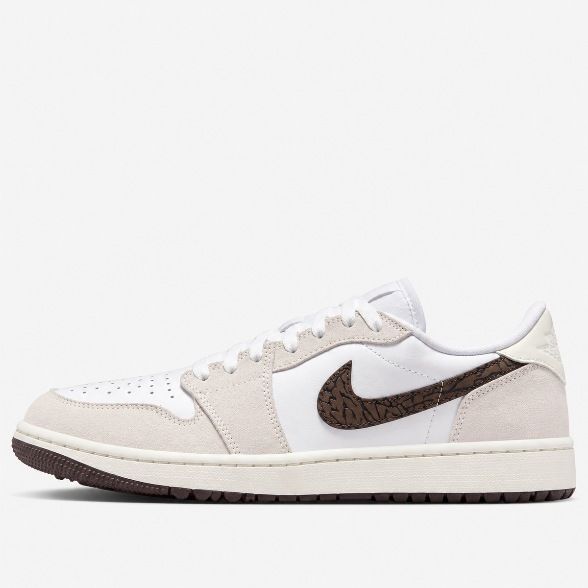 Air Jordan 1 Retro Low Golf 'Light Orewood Elephant'