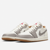 Air Jordan 1 Low 'Sail Fire Red College Grey'