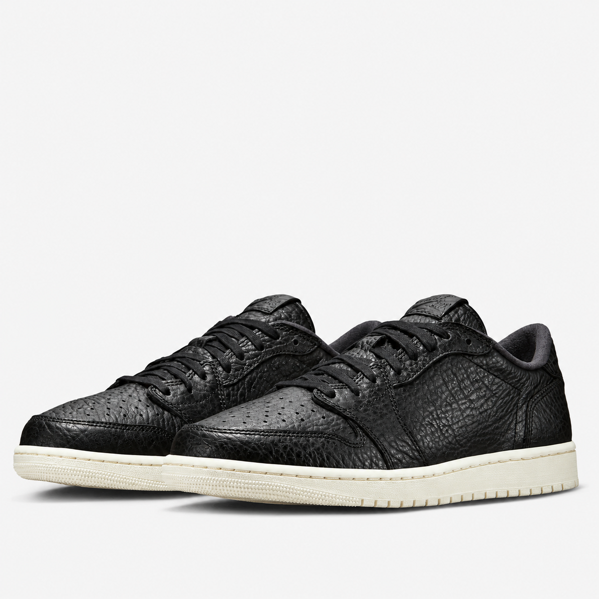 Air Jordan 1 Low OG 'No Swoosh Pack Black'