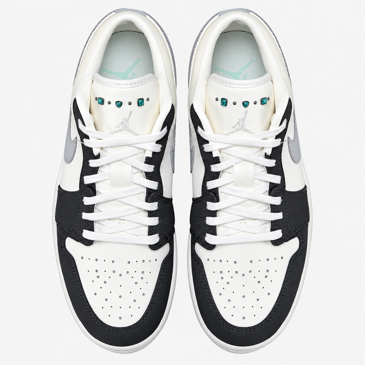 Air Jordan 1 Low 'Sail Light Smoke Grey Mint Foam'