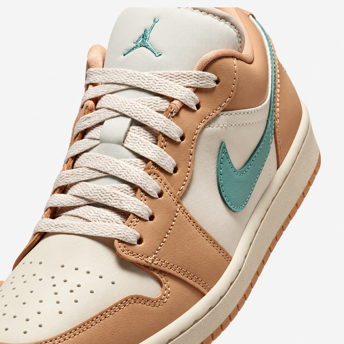 Air Jordan 1 Low 'Light Orewood Brown Cannon'
