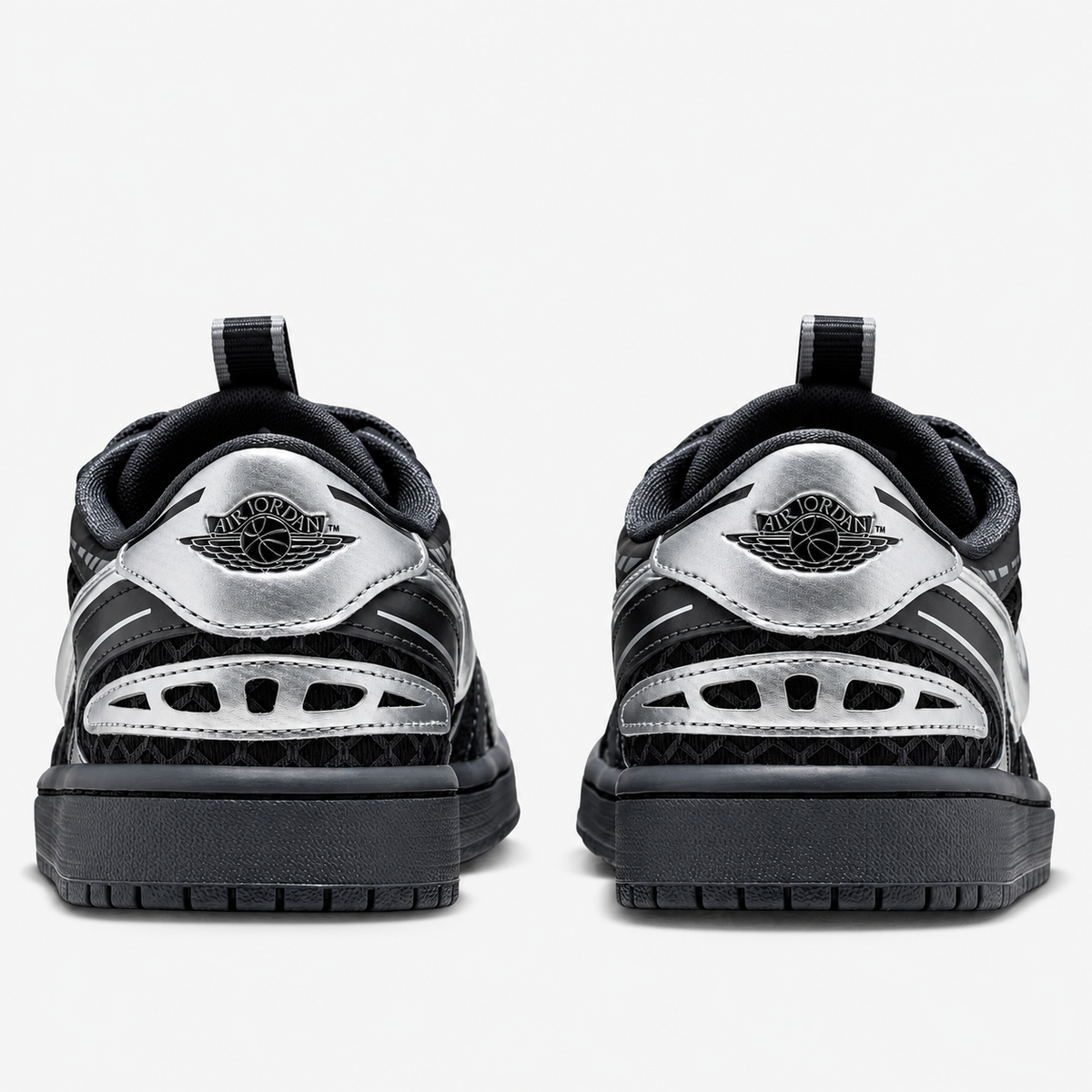 Air Jordan 1 Low Method of Make V3 'Black Metallic Silver'