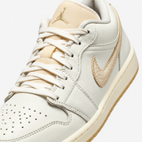 Air Jordan 1 Low SE 'Sail Pale Ivory Team Gold'