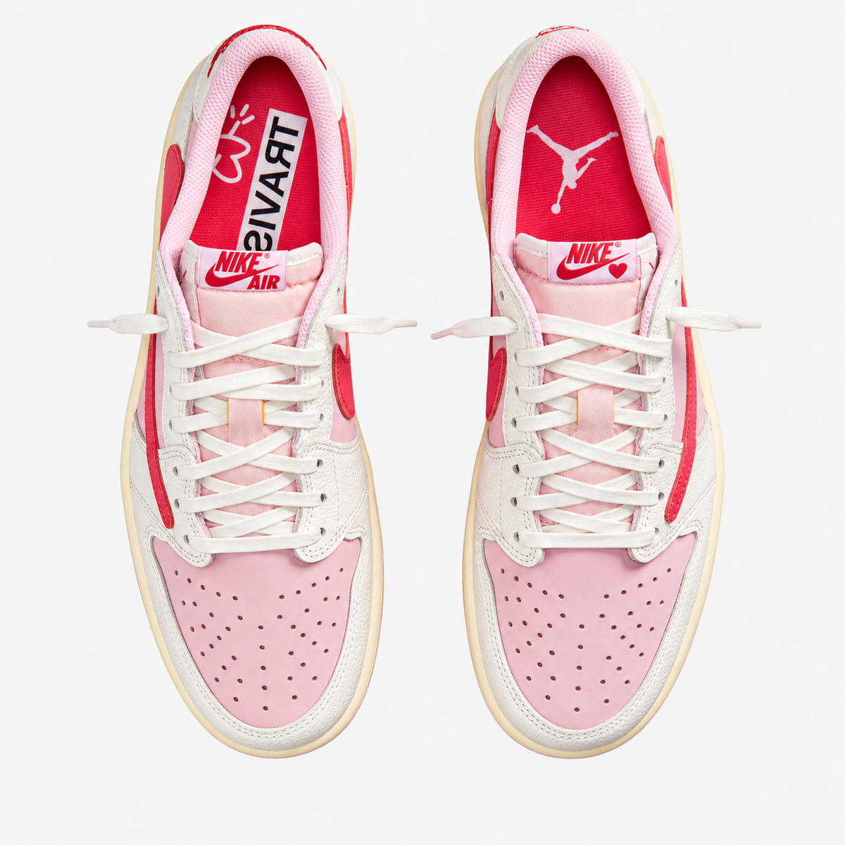 Air Jordan 1 Low OG x Travis Scott 'Tropical Pink'