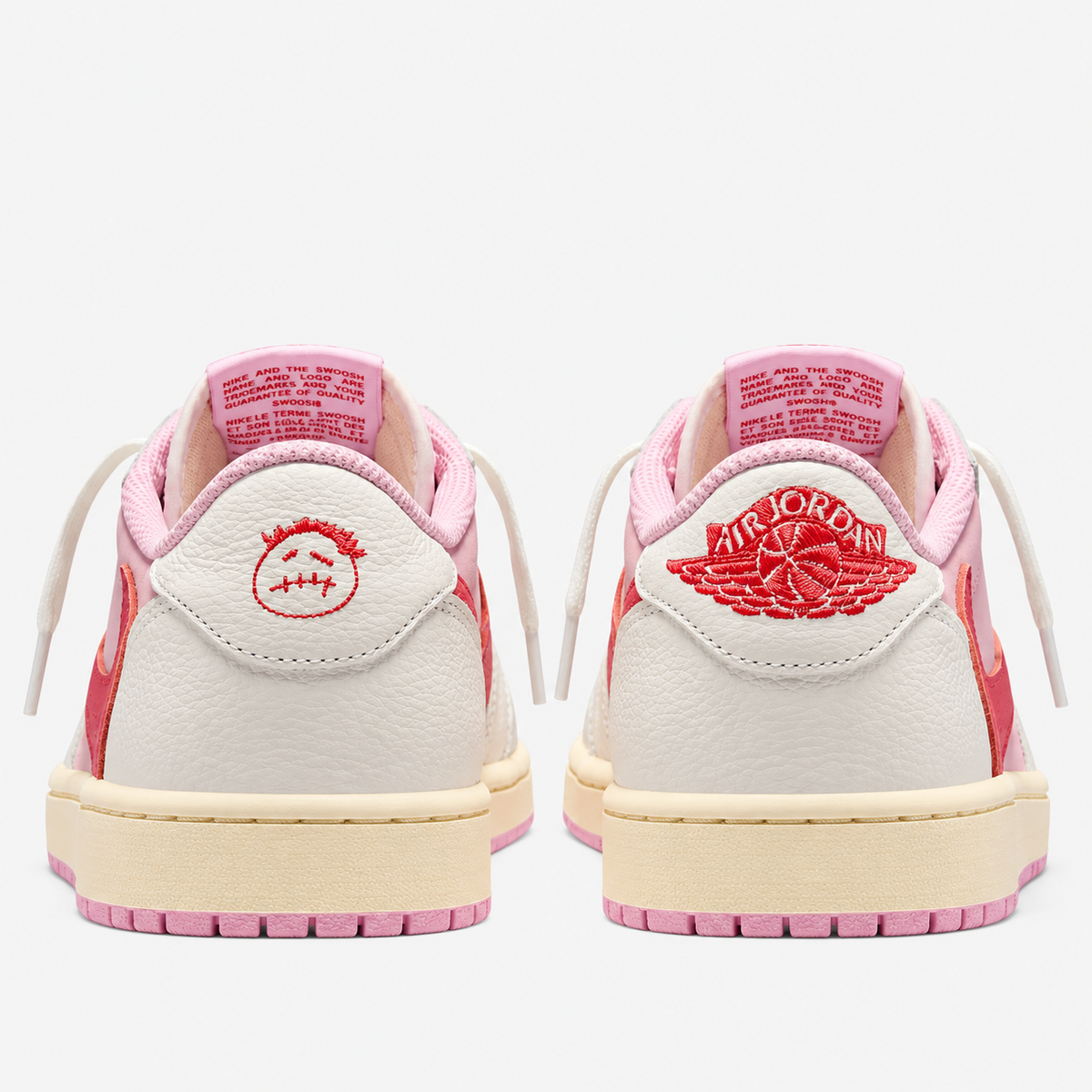 Air Jordan 1 Low OG x Travis Scott 'Tropical Pink'
