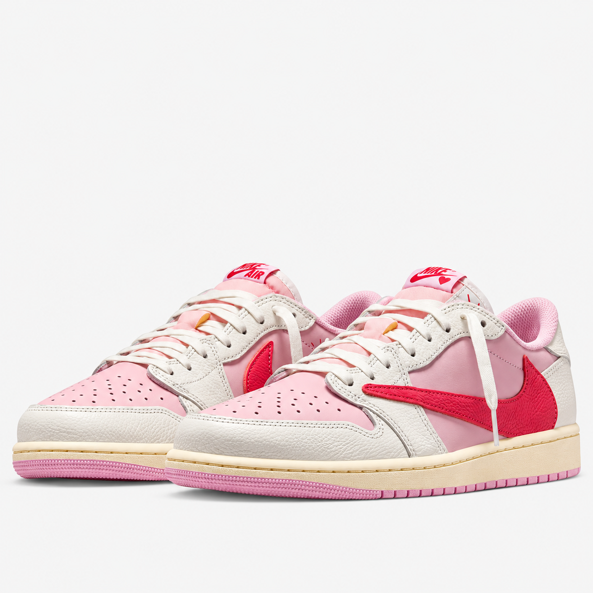 Air Jordan 1 Low OG x Travis Scott 'Tropical Pink'