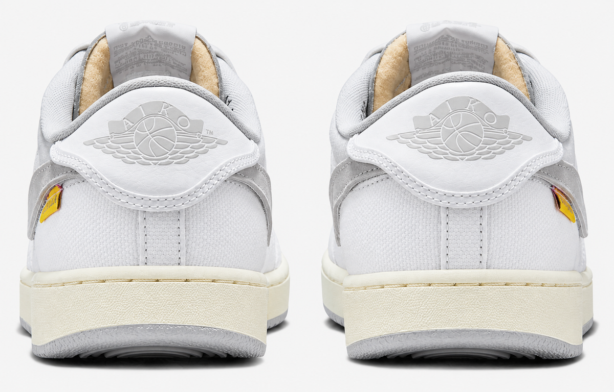 Air Jordan 1 AJKO Low x Union LA 'White Neutral Grey'