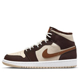 Air Jordan 1 Mid SE 'Cream Dark Chocolate'