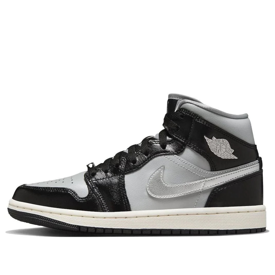 Air Jordan 1 Mid SE 'Black Chrome'