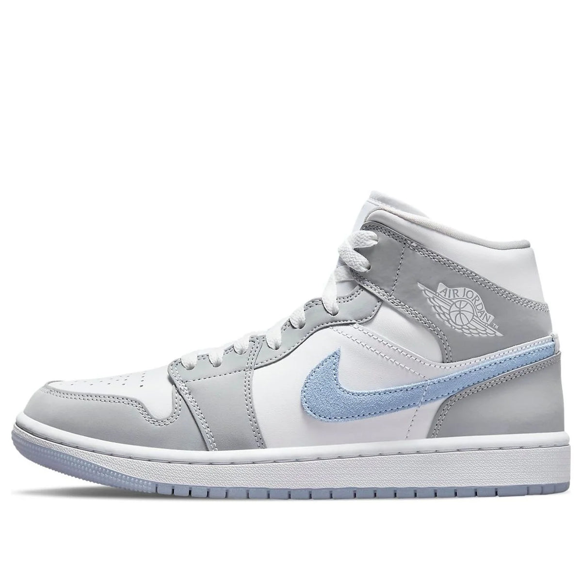 Air Jordan 1 Mid 'Wolf Grey Aluminum'
