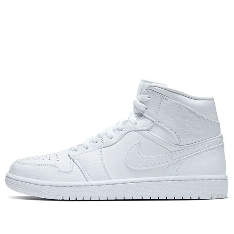 Air Jordan 1 Mid 'Triple White'