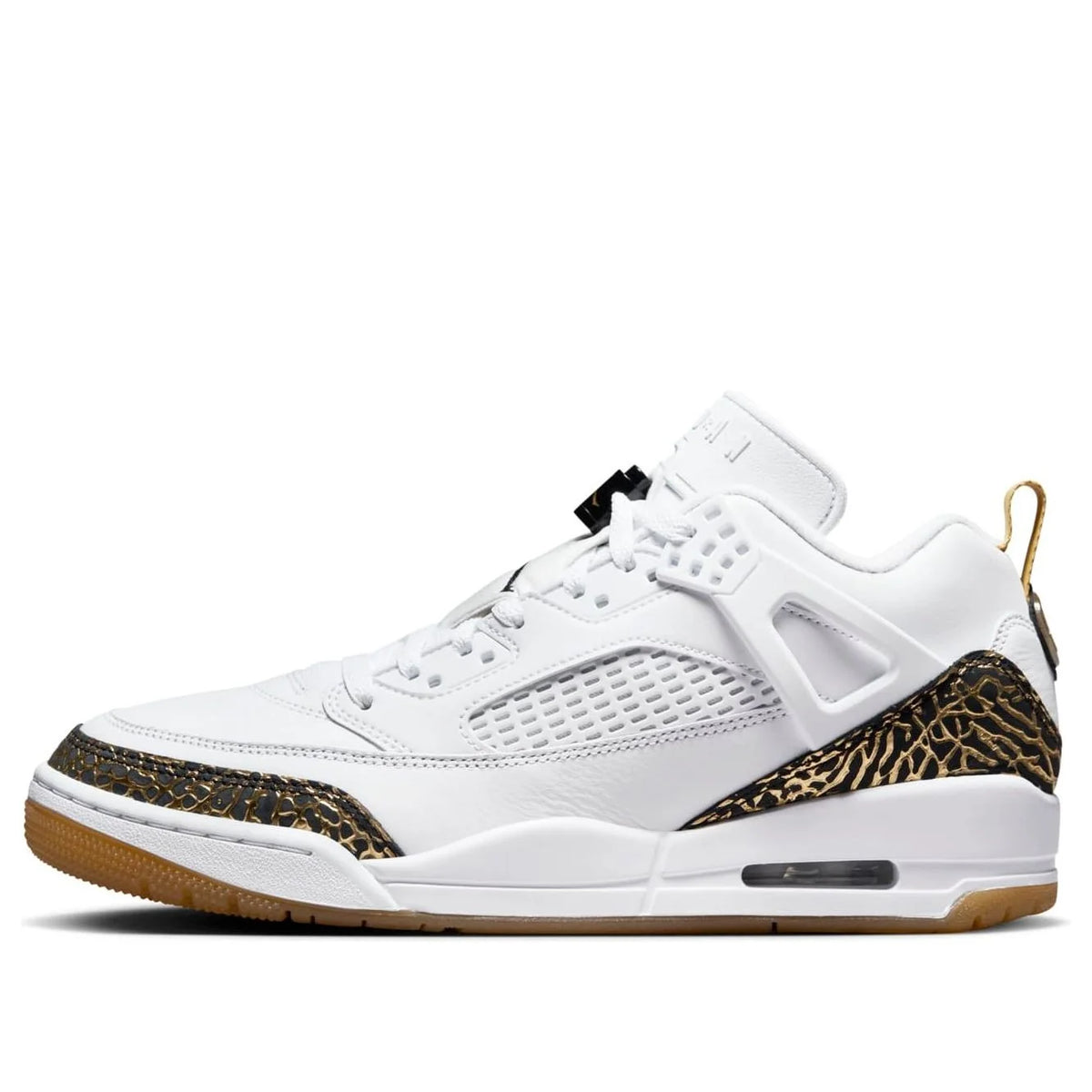 Air Jordan Spizike Low 'White Metallic Gold'