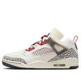 Air Jordan Spizike Low 'Sail Cement Varsity Red'