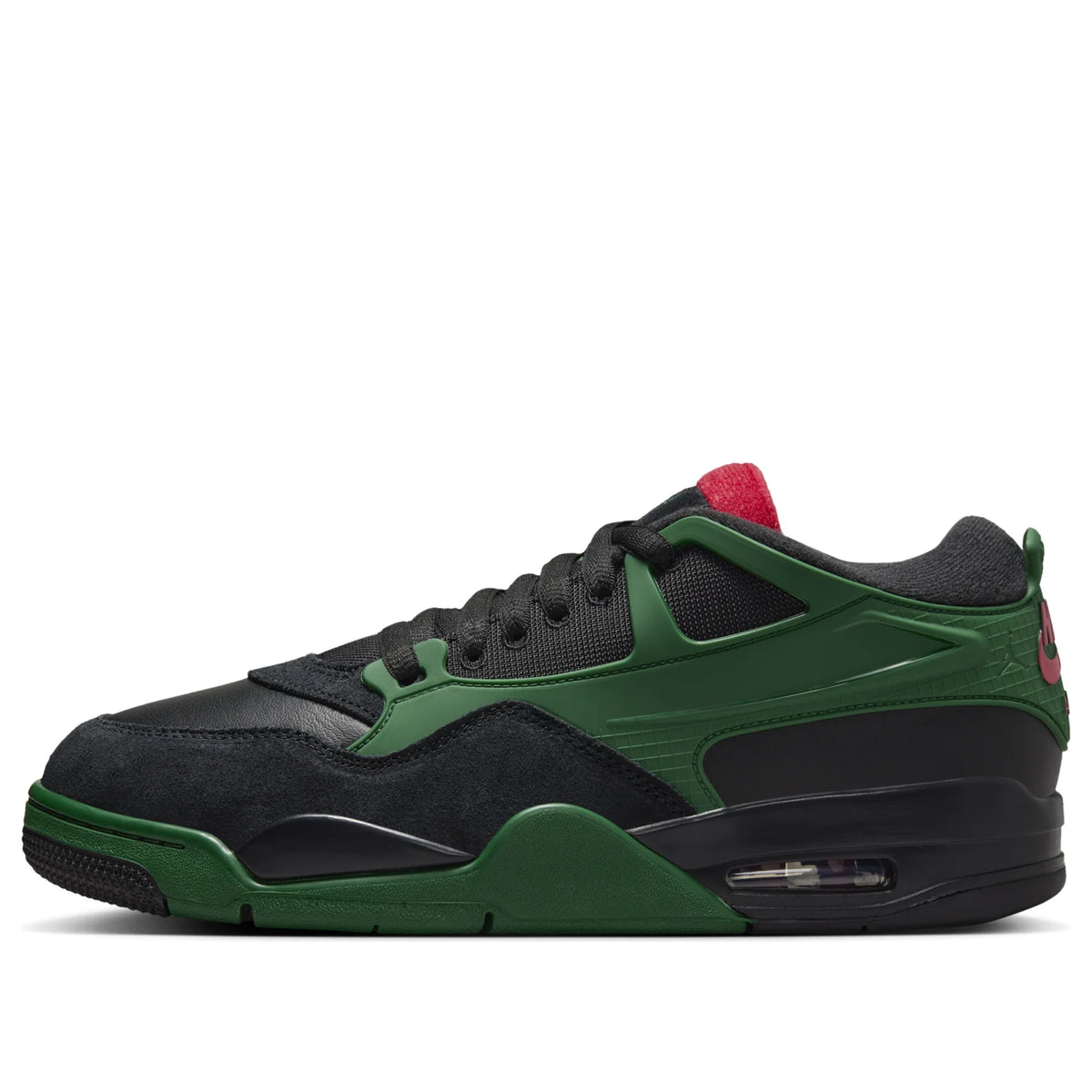Air Jordan 4 RM 'Black Gorge Green University Red'